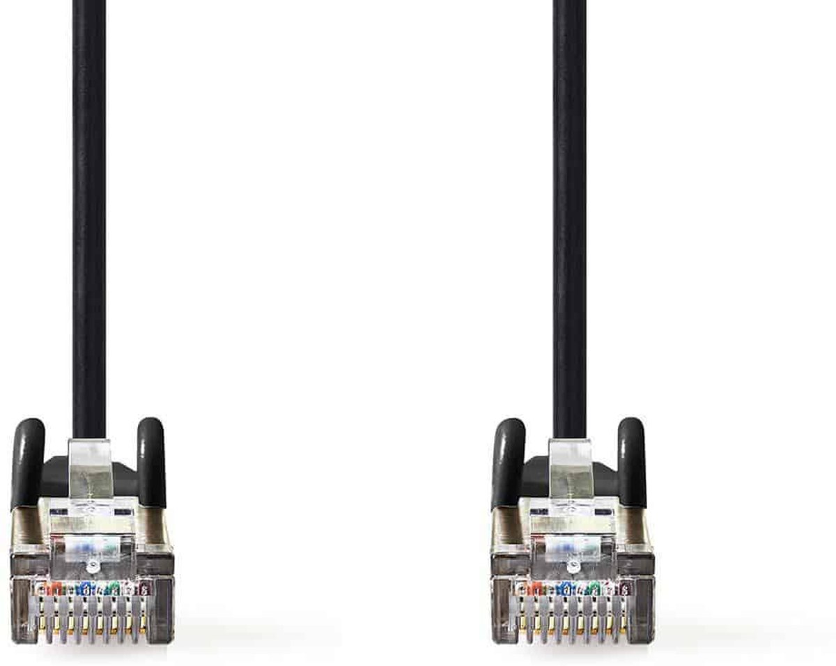 Cat 5e SF/UTP Network Cable | RJ45 Male - RJ45 Male | 15 m | Black